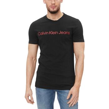 Oblačila Moški Polo majice dolgi rokavi Calvin Klein Jeans CORE INSTITUTIONAL J30J322552 Drugo