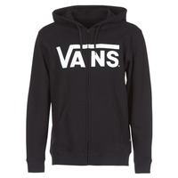 Oblačila Moški Puloverji Vans VANS CLASSIC ZIP HOODIE Črna