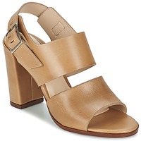 Čevlji  Ženske Sandali & Odprti čevlji Dune London CUPPED BLOCK HEEL SANDAL Bež