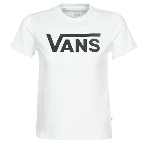 Oblečenie Žena Tričká s krátkym rukávom Vans FLYING V CREW TEE Biela