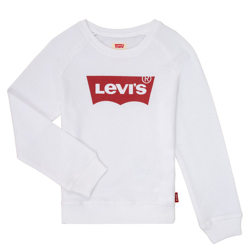 Oblečenie Dievča Mikiny Levi's KEY ITEM LOGO CREW Biela