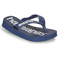 Topánky Chlapec Žabky Havaianas TOP LOGOMANIA Námornícka modrá