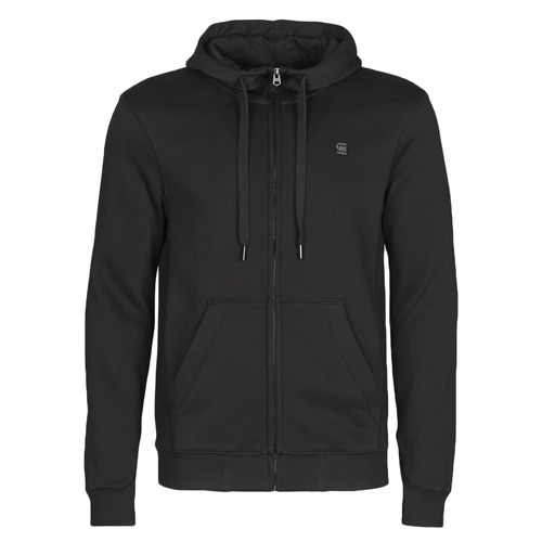 Oblečenie Muž Mikiny G-Star Raw PREMIUM CORE HDD ZIP SW LS Čierna