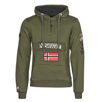 Oblečenie Muž Mikiny Geographical Norway GYMCLASS Kaki