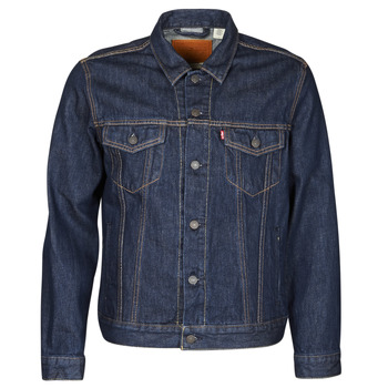 Oblečenie Muž Džínsové bundy Levi's THE TRUCKER JACKET Námornícka modrá