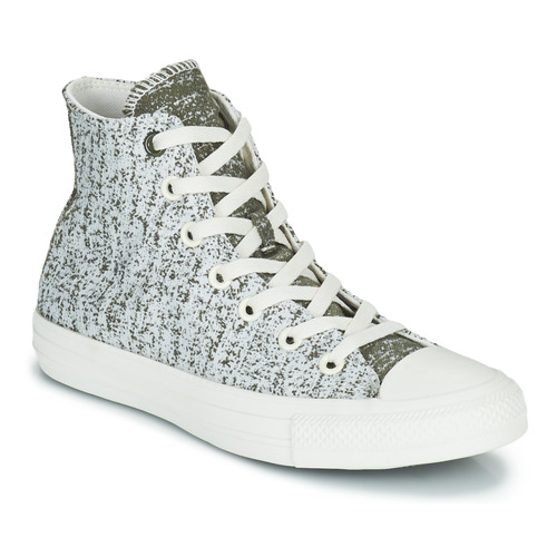 Topánky Žena Členkové tenisky Converse CHUCK TAYLOR ALL STAR HYBRID TEXTURE HI Šedá