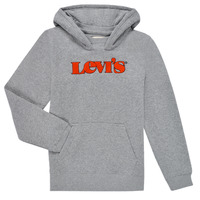 Oblečenie Chlapec Mikiny Levi's GRAPHIC PULLOVER HOODIE Šedá