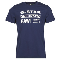 Oblečenie Muž Tričká s krátkym rukávom G-Star Raw GRAPHIC 8 R T SS Modrá