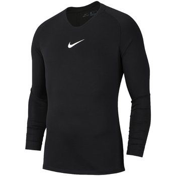 Oblečenie Muž Tričká s dlhým rukávom Nike Dry Park First Layer Longsleeve Čierna