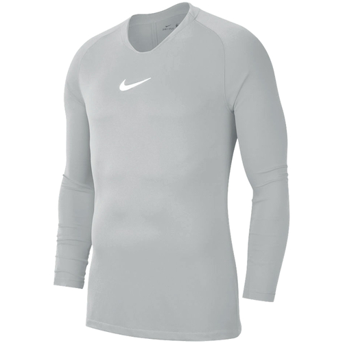 Oblečenie Muž Tričká s dlhým rukávom Nike Dry Park First Layer Longsleeve Šedá