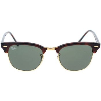 Hodinky & Bižutéria Slnečné okuliare Ray-ban Occhiali da Sole  Clubmaster RB3016 W0366 Hnedá