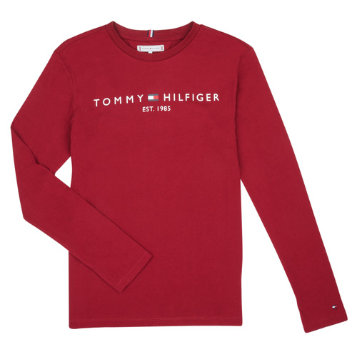 Oblečenie Dievča Tričká s dlhým rukávom Tommy Hilfiger KS0KS00202-XJS Bordová