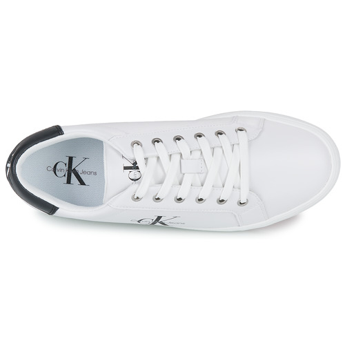 Calvin Klein Jeans CLASSIC CUPSOLE LACEUP LOW LTH Biela