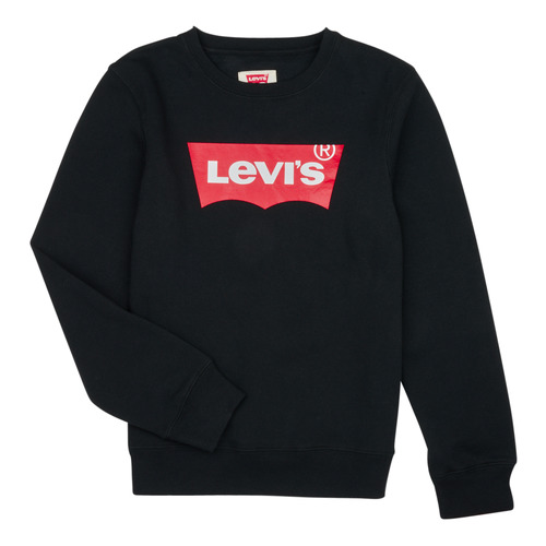 Oblečenie Chlapec Mikiny Levi's BATWING CREWNECK Čierna