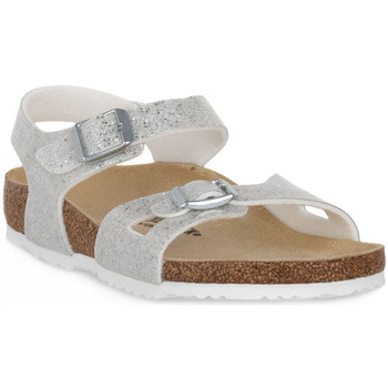 Topánky Dievča Univerzálna športová obuv Birkenstock RIO COSMIC SPARKLE WHITE CAL S Biela