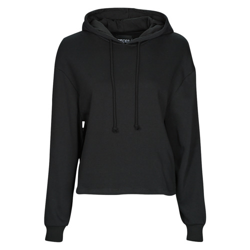 Oblečenie Žena Mikiny Pieces PCCHILLI LS HOODIE Čierna