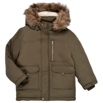 Oblečenie Chlapec Parky Name it NKMMACE PARKA JACKET Kaki