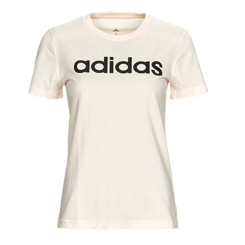 Oblečenie Žena Tričká s krátkym rukávom Adidas Sportswear W LIN T Béžová