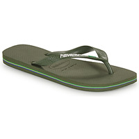 Topánky Žabky Havaianas BRASIL LOGO Kaki