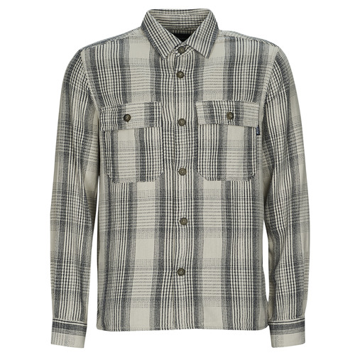 Oblečenie Muž Košele s dlhým rukávom Only & Sons  ONSSCOTT LS CHECK FLANNEL OVERSHIRT 4162 Čierna