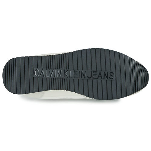 Calvin Klein Jeans RUNNER SOCK LACEUP NY-LTH Biela / Červená