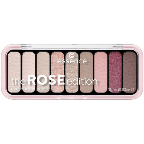 krasa Žena Paletky pre líčenie očí Essence Eyeshadow Palette The Rose Edition Ružová