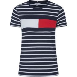 Oblečenie Žena Tričká s krátkym rukávom Tommy Hilfiger  Modrá