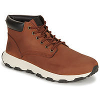 Topánky Muž Členkové tenisky Timberland WINSOR PARK LEATHER CHUKKA Hnedá