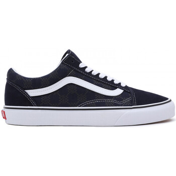 Topánky Skate obuv Vans Old skool monogram Modrá