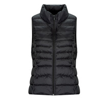 Oblečenie Žena Vyteplené bundy Only ONLNEWCLAIRE QUILTED WAISTCOAT OTW Čierna