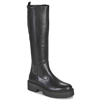 Topánky Žena Čižmy do mesta Geox D SPHERICA EC7 BOOTS Čierna