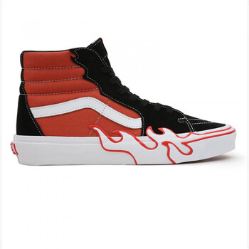 Topánky Muž Skate obuv Vans Sk8-hi flame Oranžová