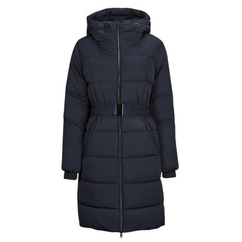 Oblečenie Žena Vyteplené bundy Esprit Belted Puffer Coat Čierna