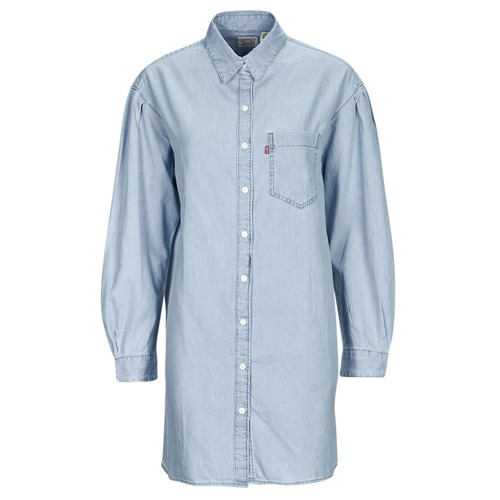 Oblečenie Žena Krátke šaty Levi's RHEA SHIRT DRESS Modrá