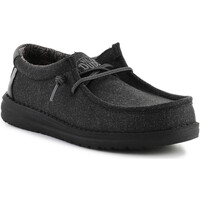 Topánky Chlapec Sandále HEYDUDE HEYDUDE WALLY YOUTH BASIC 40041-BLACK Šedá