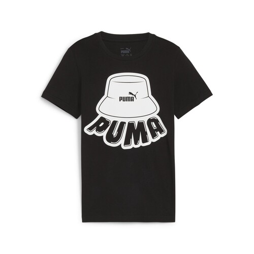 Oblečenie Chlapec Tričká s krátkym rukávom Puma ESS+ MID 90S GRAPHIC TEE B Čierna