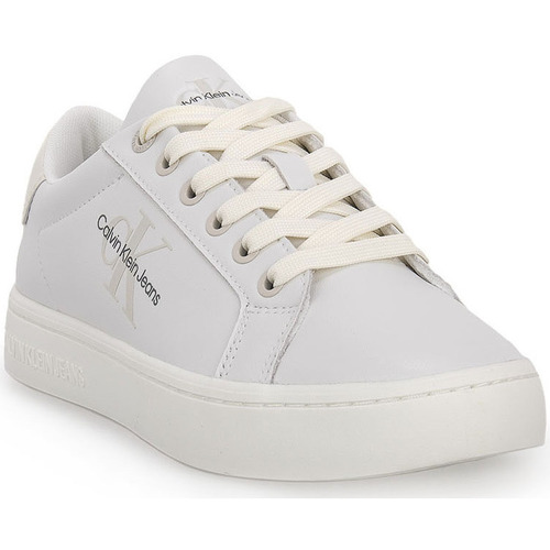 Topánky Žena Módne tenisky Calvin Klein Jeans 01T CLASSIC CUPSOLE Biela