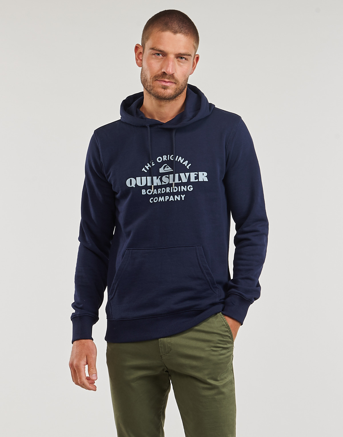 Oblečenie Muž Mikiny Quiksilver TRADESMITH HOODIE Námornícka modrá