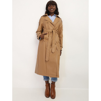 Oblečenie Žena Kabátiky Trenchcoat La Modeuse 67625_P157026 Hnedá