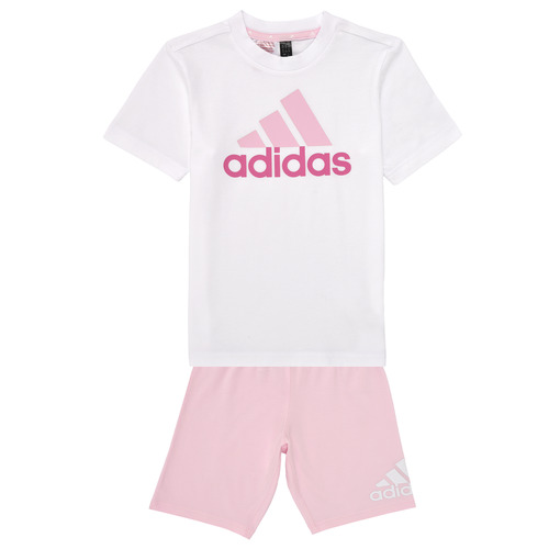 Adidas Sportswear LK BL CO T SET Ružová / Biela