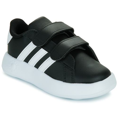 Topánky Deti Nízke tenisky Adidas Sportswear GRAND COURT 2.0 CF I Čierna / Biela