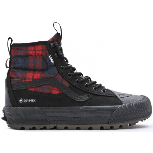 Topánky Skate obuv Vans Sk8-hi gore-tex mte-3 tech plaid Čierna