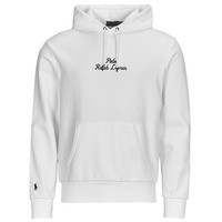 Oblečenie Muž Mikiny Polo Ralph Lauren SWEATSHIRT BRODE EN DOUBLE KNIT TECH Biela