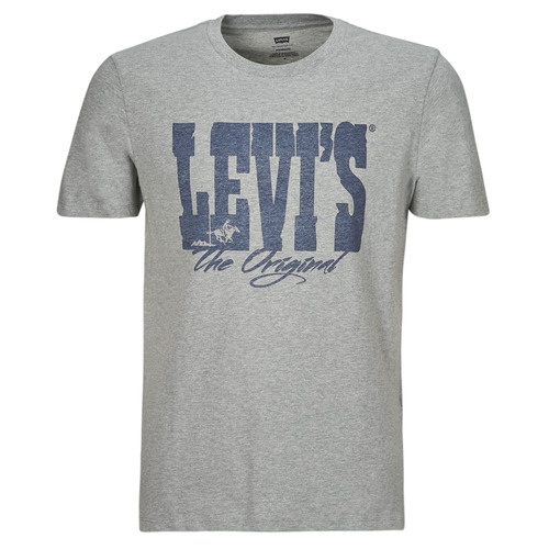 Oblečenie Muž Tričká s krátkym rukávom Levi's GRAPHIC CREWNECK TEE Šedá