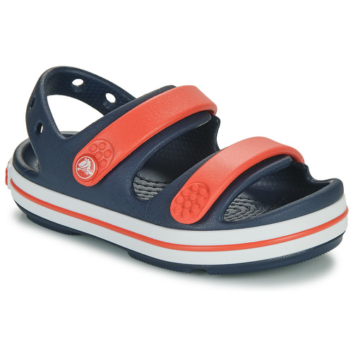 Topánky Deti Sandále Crocs Crocband Cruiser Sandal T Námornícka modrá / Červená