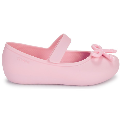 Crocs Brooklyn Bow Mary Jane Flat T Ružová