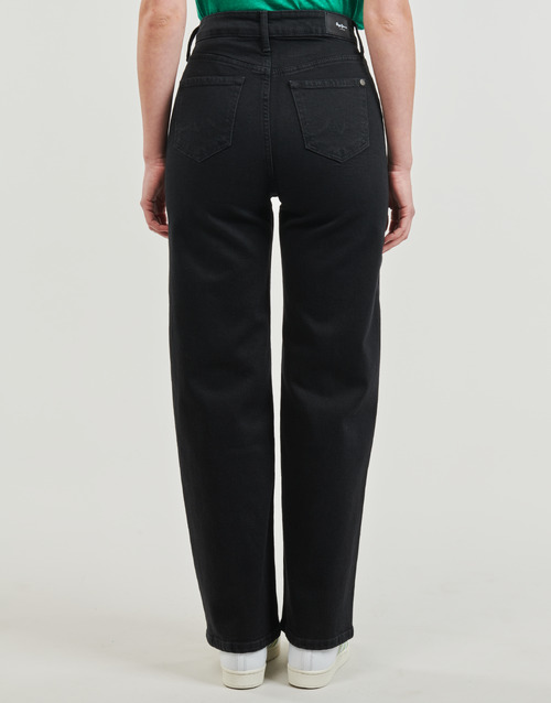 Pepe jeans WIDE LEG JEANS UHW Čierna