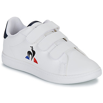 Topánky Deti Nízke tenisky Le Coq Sportif COURTSET_2 PS Biela / Námornícka modrá