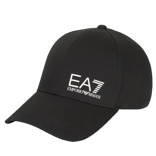 Textilné doplnky Muž Šiltovky Emporio Armani EA7 TRAIN CORE ID U LOGO CAP Čierna / Biela