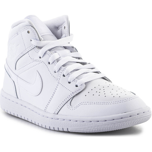 Topánky Basketbalová obuv Nike Air Jordan 1 Mid DV0991-111 Biela